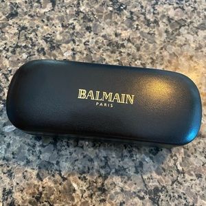 NWT black balmain sunglasses